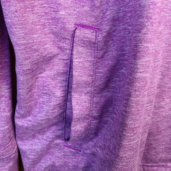 COLUMBIA split mock neck sweatshirt - Picture 7 of 11